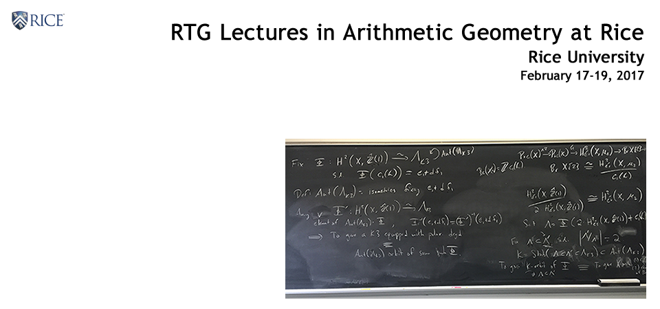 Lectures in Arithmetic Geometry