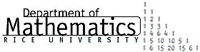 Department of Mathematics